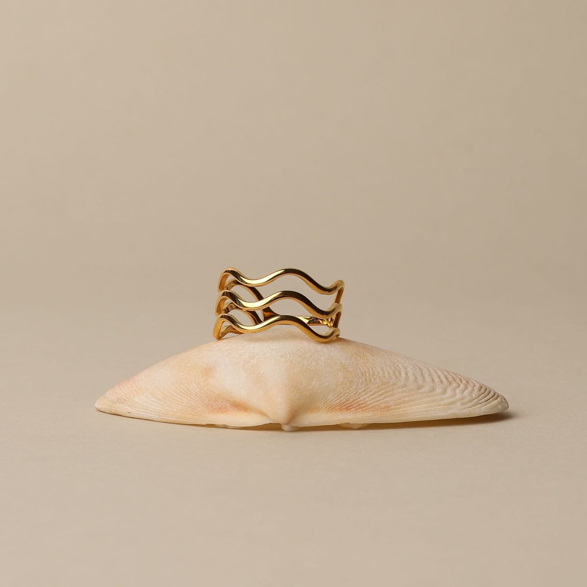 Triple Wave Ring