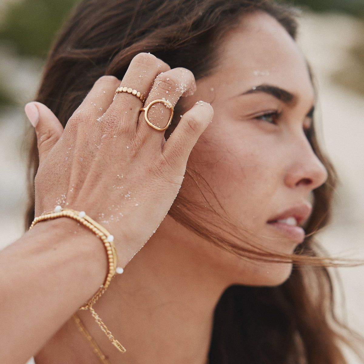 Minimal Oval Dome Ring