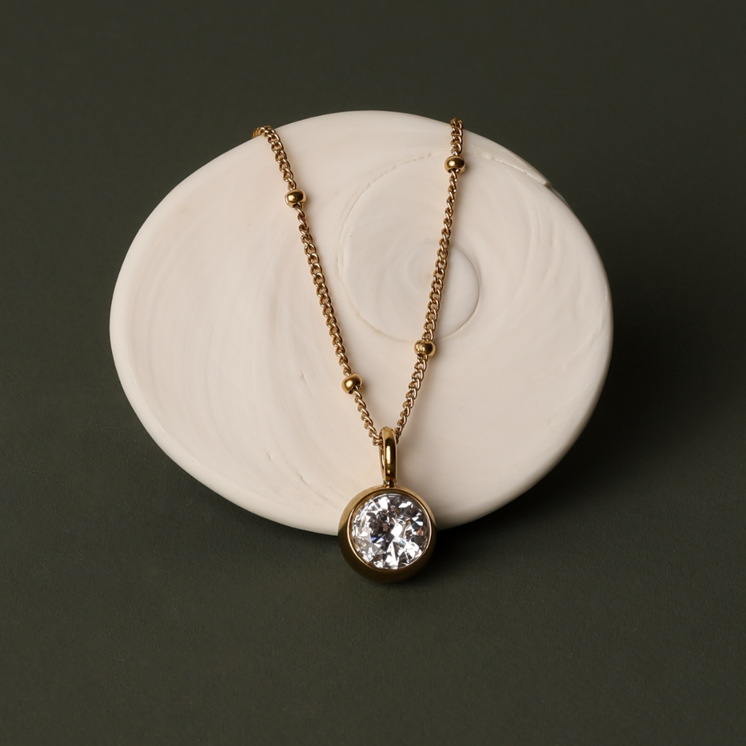 Birth Month Stone Necklace