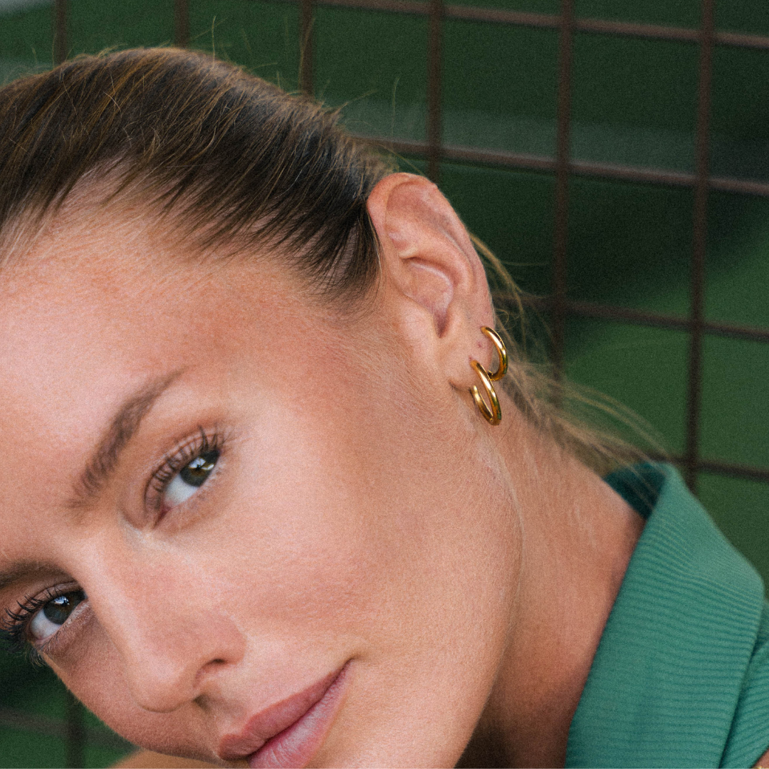 Everyday Polished Hoops