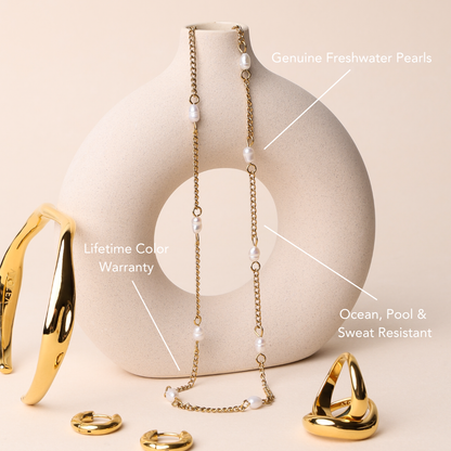 Pearl Station Chain Choker