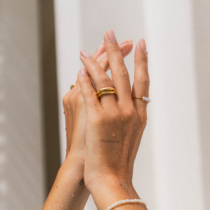 Twin Stacking Ring Set