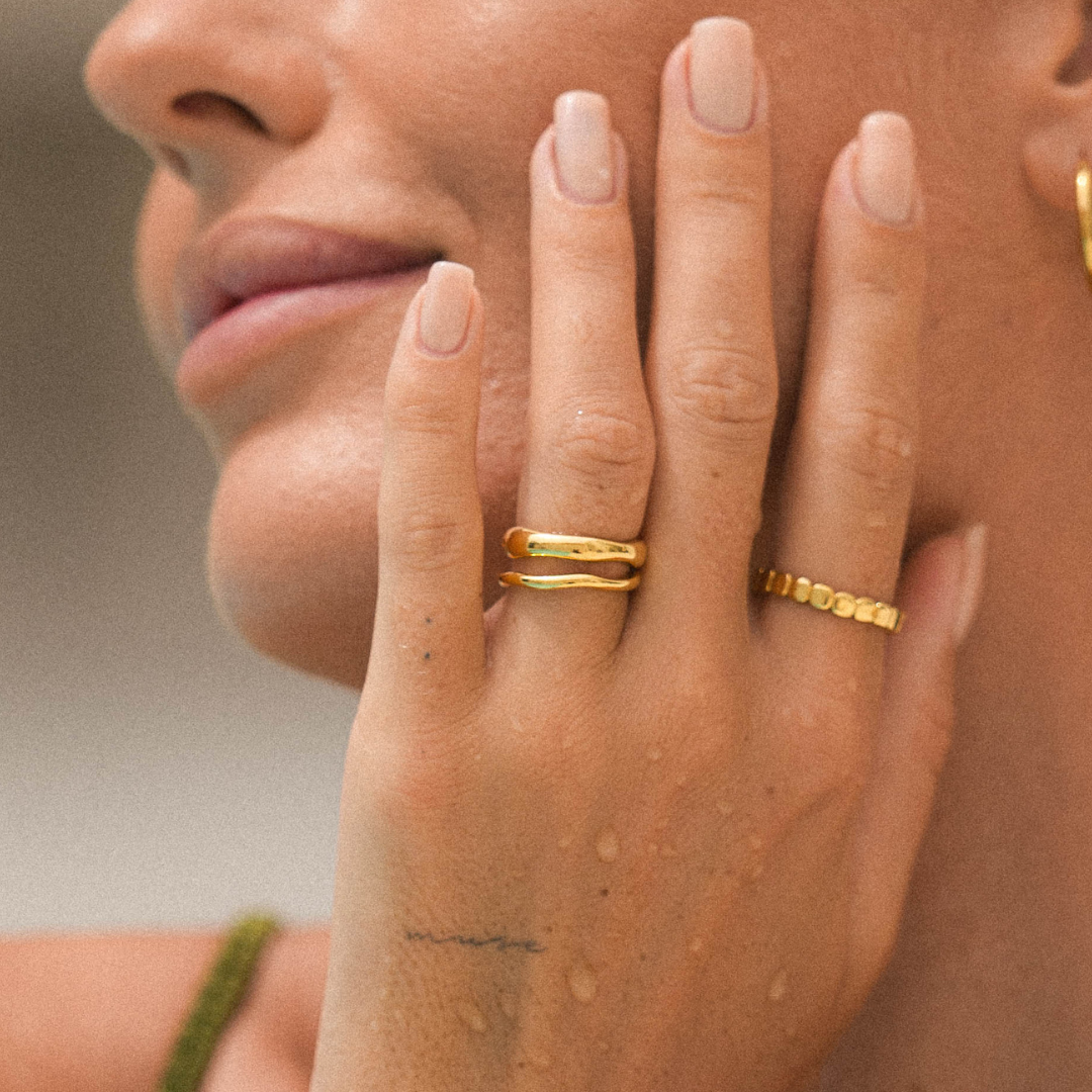 Twin Stacking Ring Set