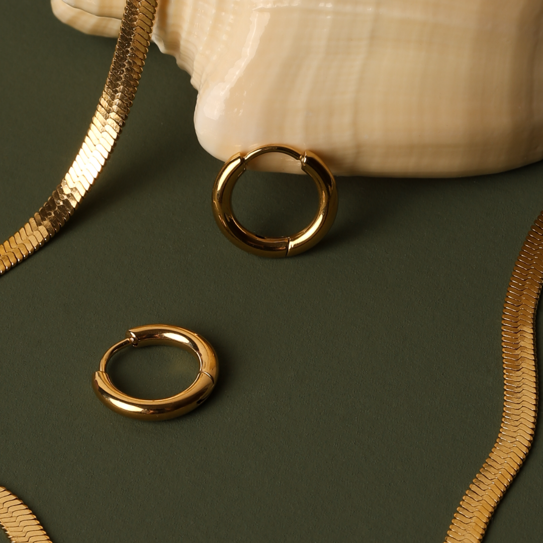 Everyday Polished Hoops
