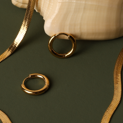 Everyday Polished Hoops