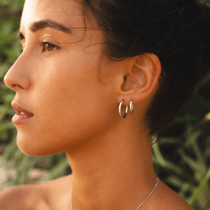 Everyday Polished Hoops