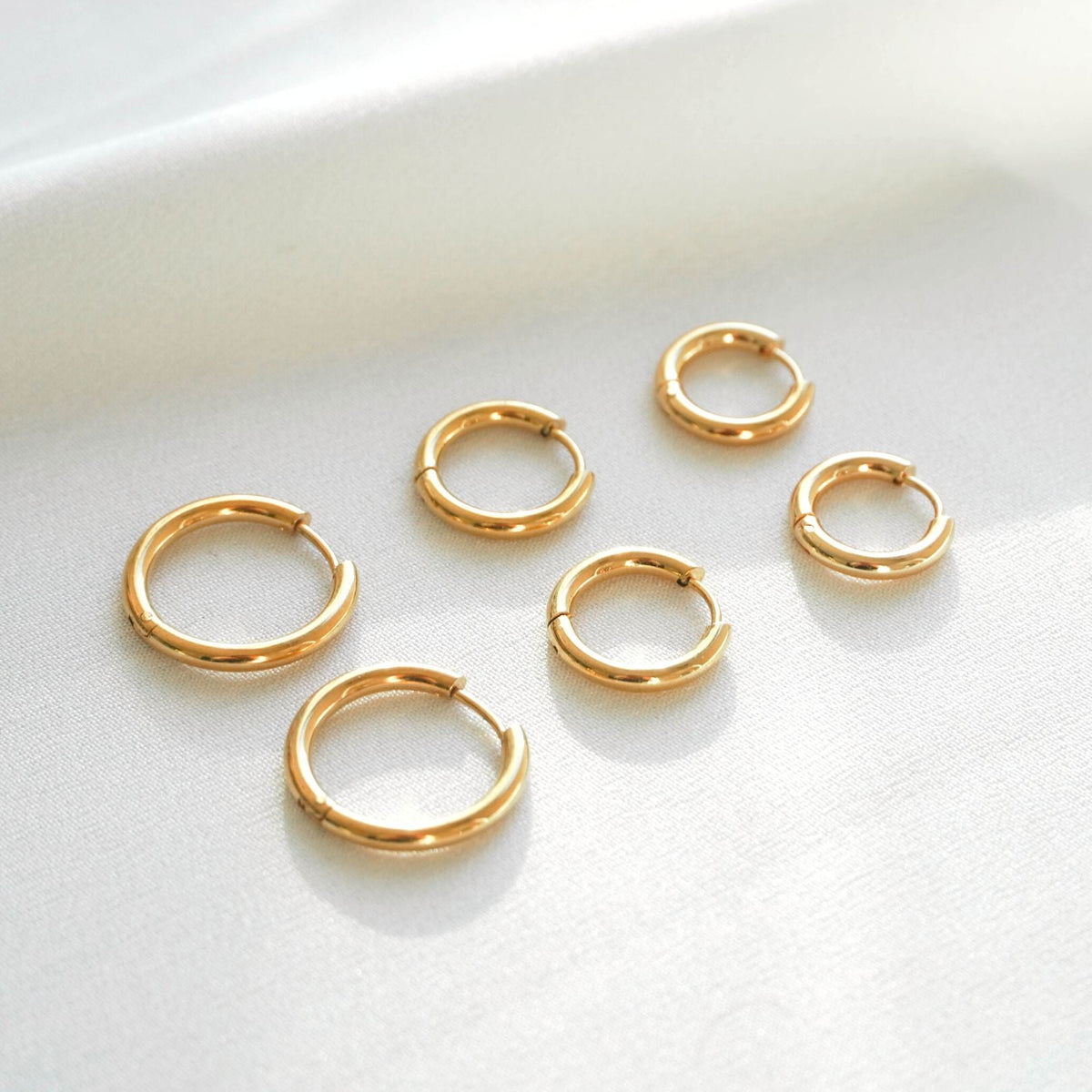 Everyday Polished Hoops