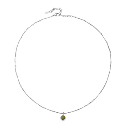 Birth Month Stone Necklace