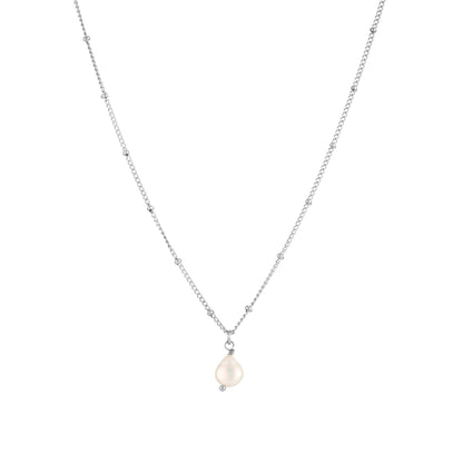 Single Baroque Pearl Necklace