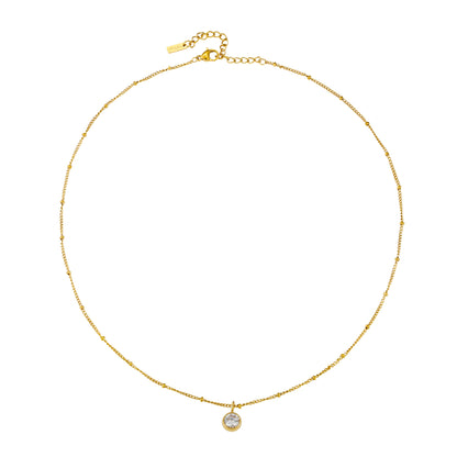 Birth Month Stone Necklace