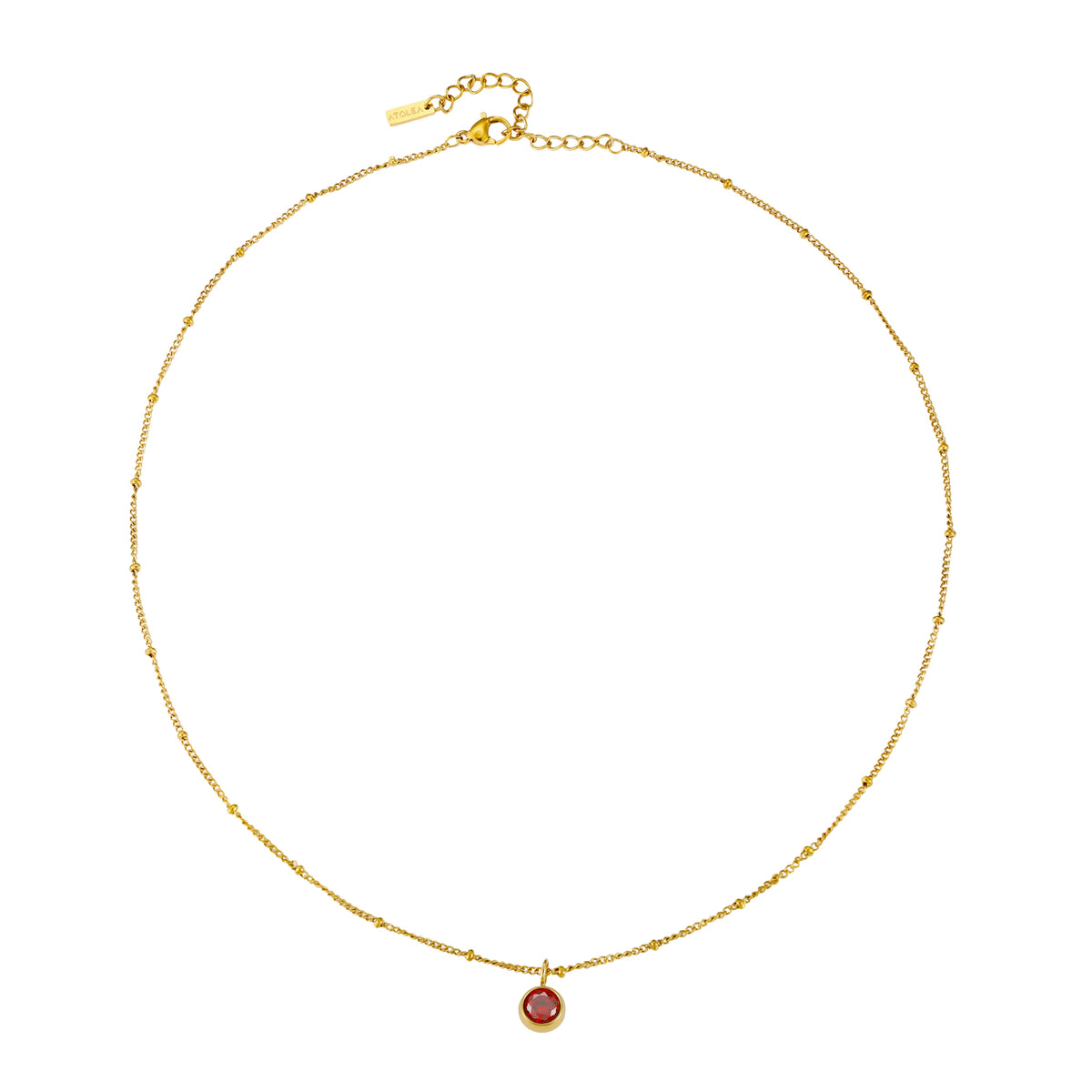 Birth Month Stone Necklace