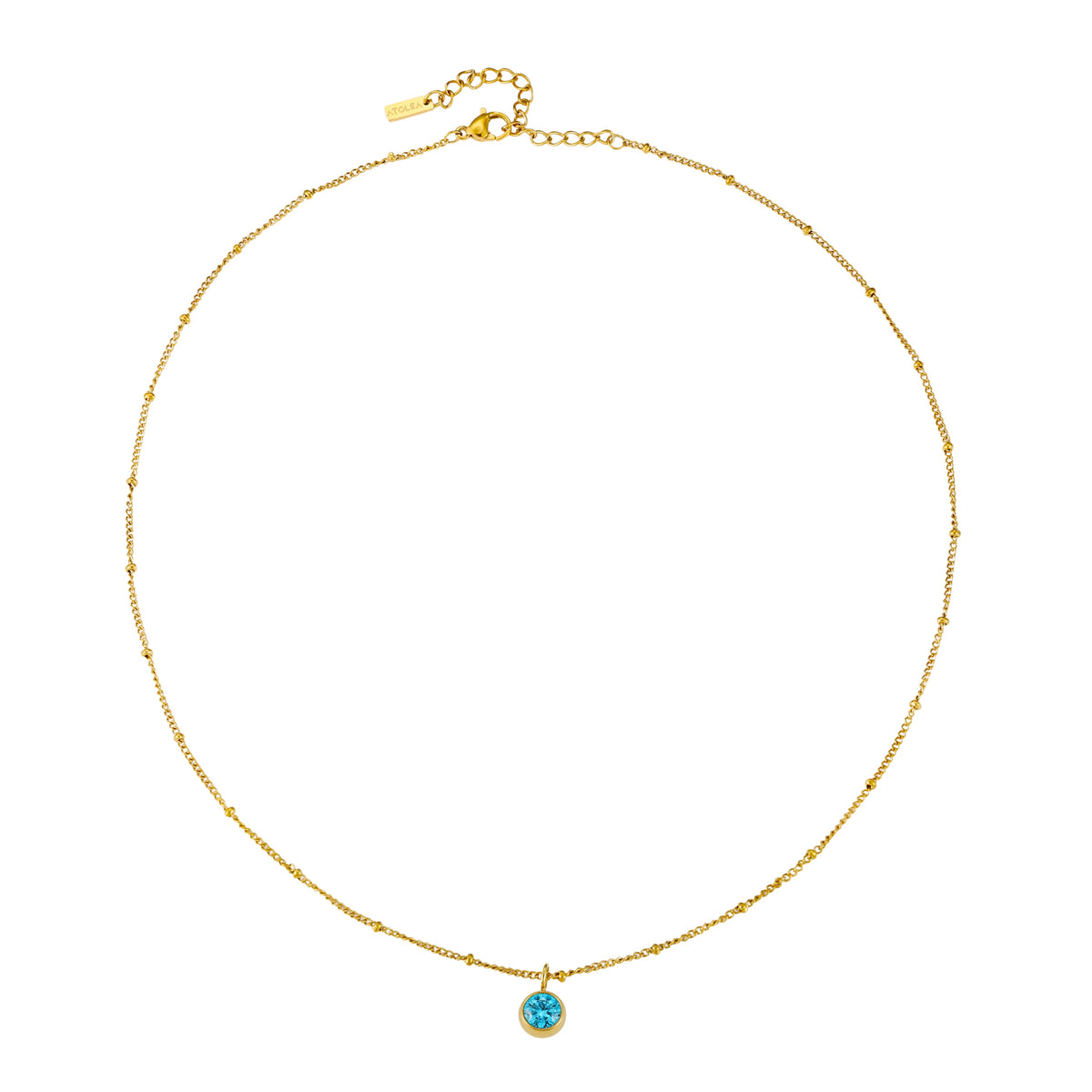 Birth Month Stone Necklace