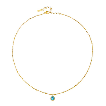 Birth Month Stone Necklace