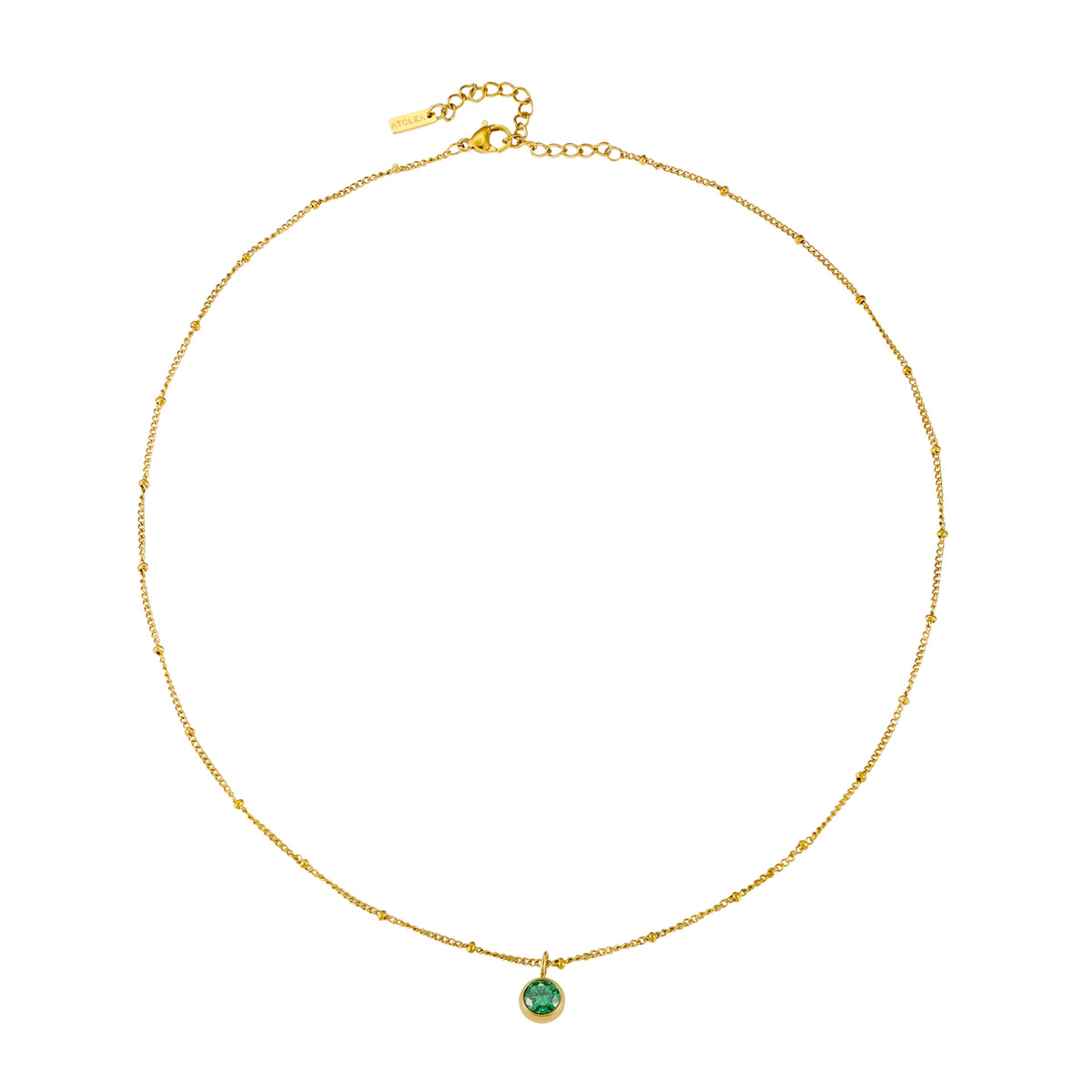 Birth Month Stone Necklace