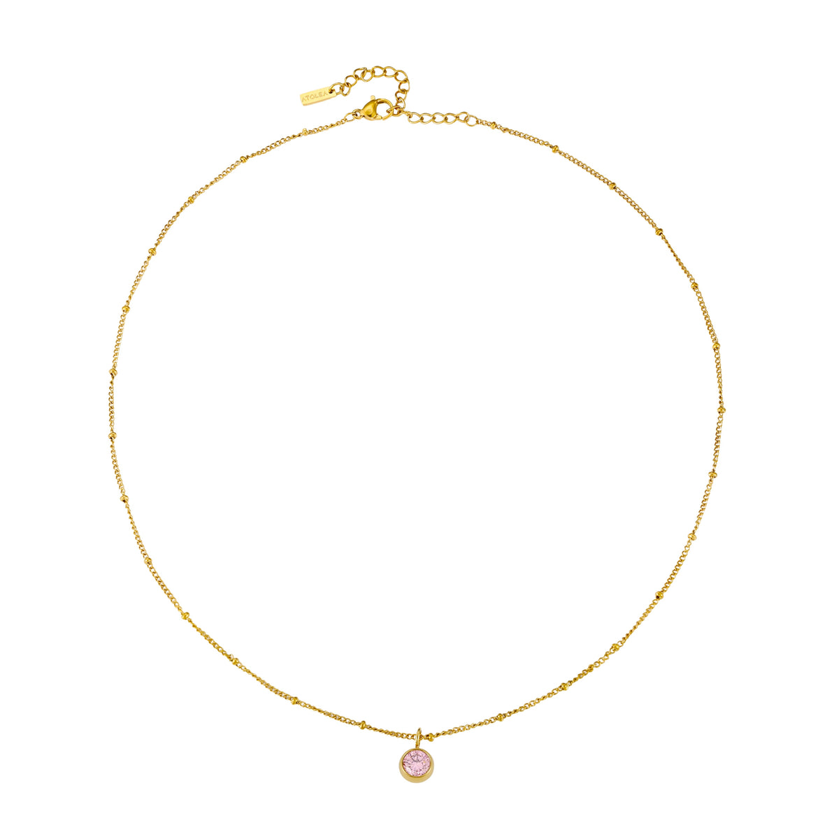 Birth Month Stone Necklace