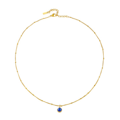 Birth Month Stone Necklace