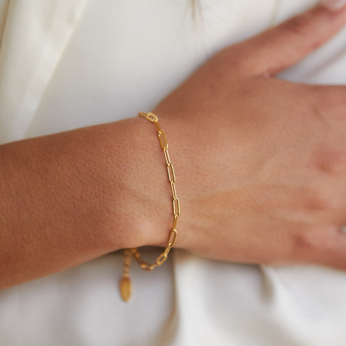 Paperclip Link Bracelet