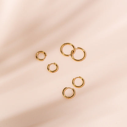 Everyday Polished Hoops