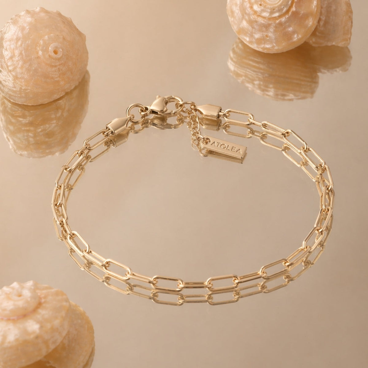Paperclip Link Bracelet