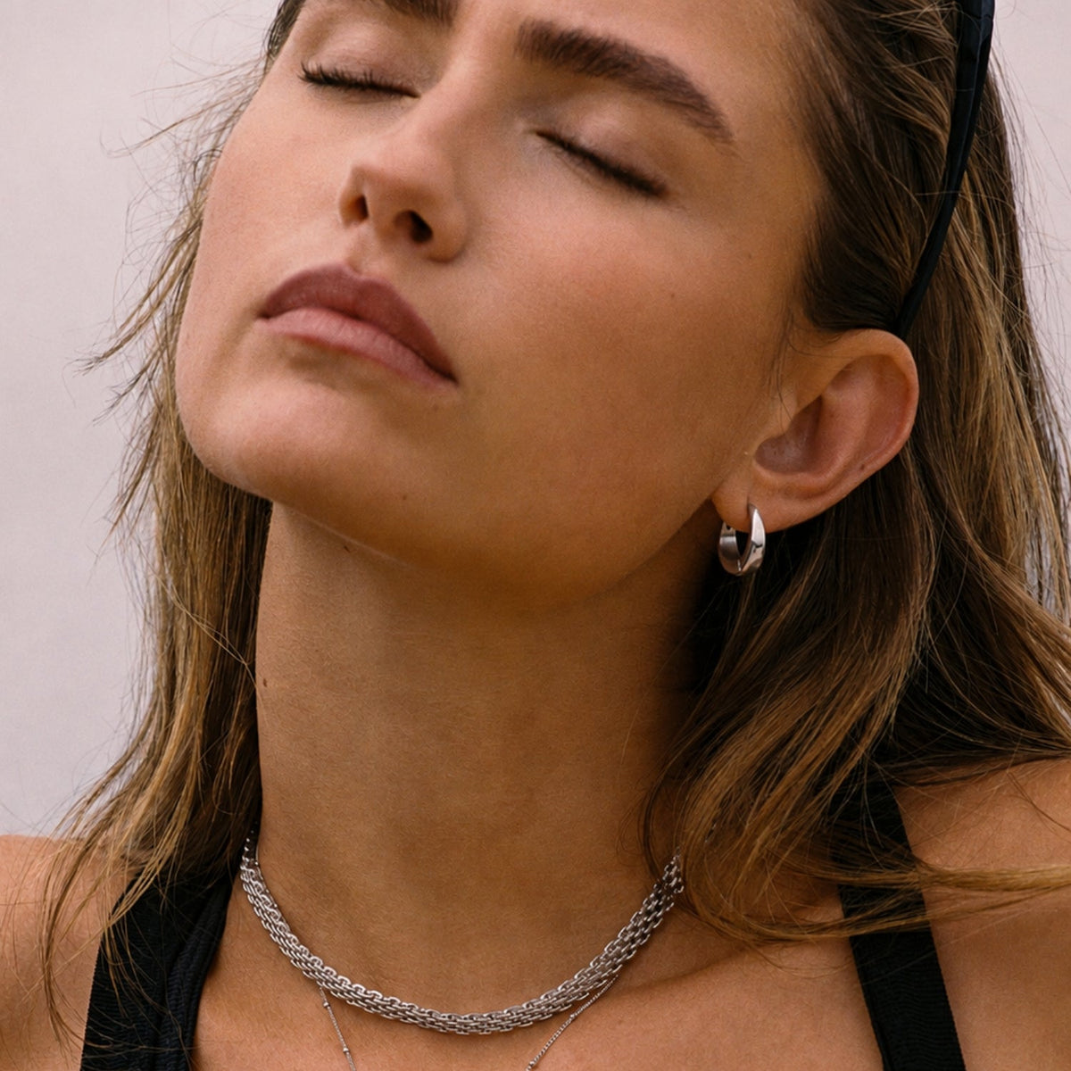Polished Teardrop Earrings
