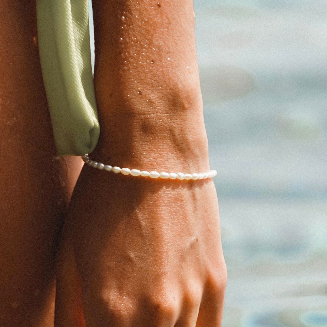 Hand-Strung Pearl Bracelet