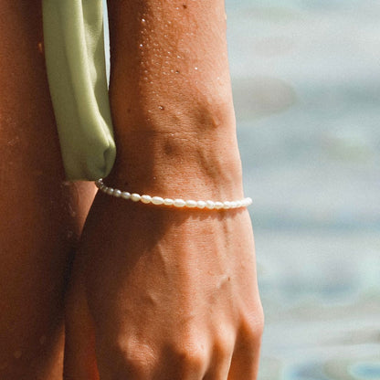 Hand-Strung Pearl Bracelet