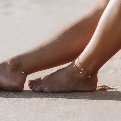 Seaside Pearl Anklet