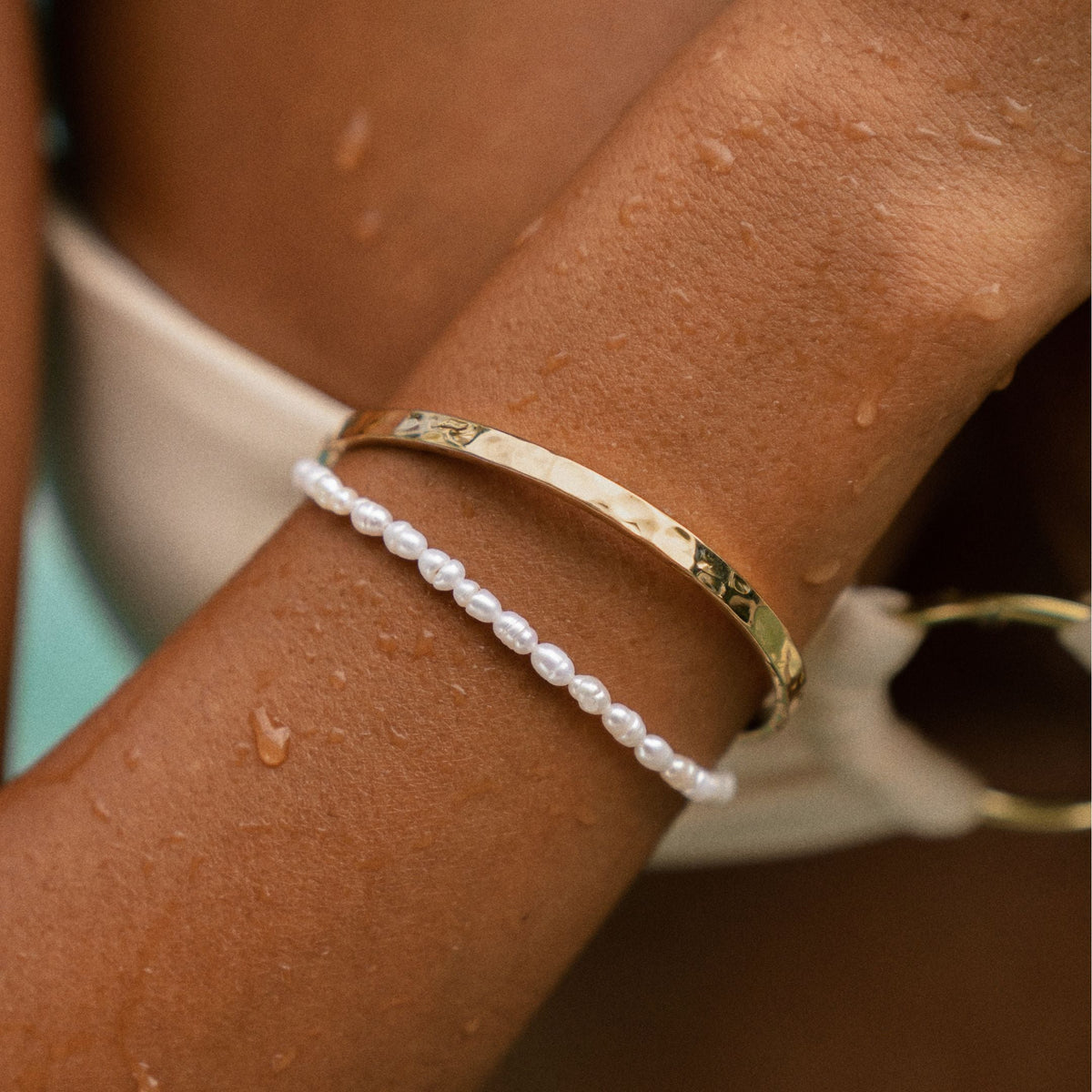 Hand-Strung Pearl Bracelet