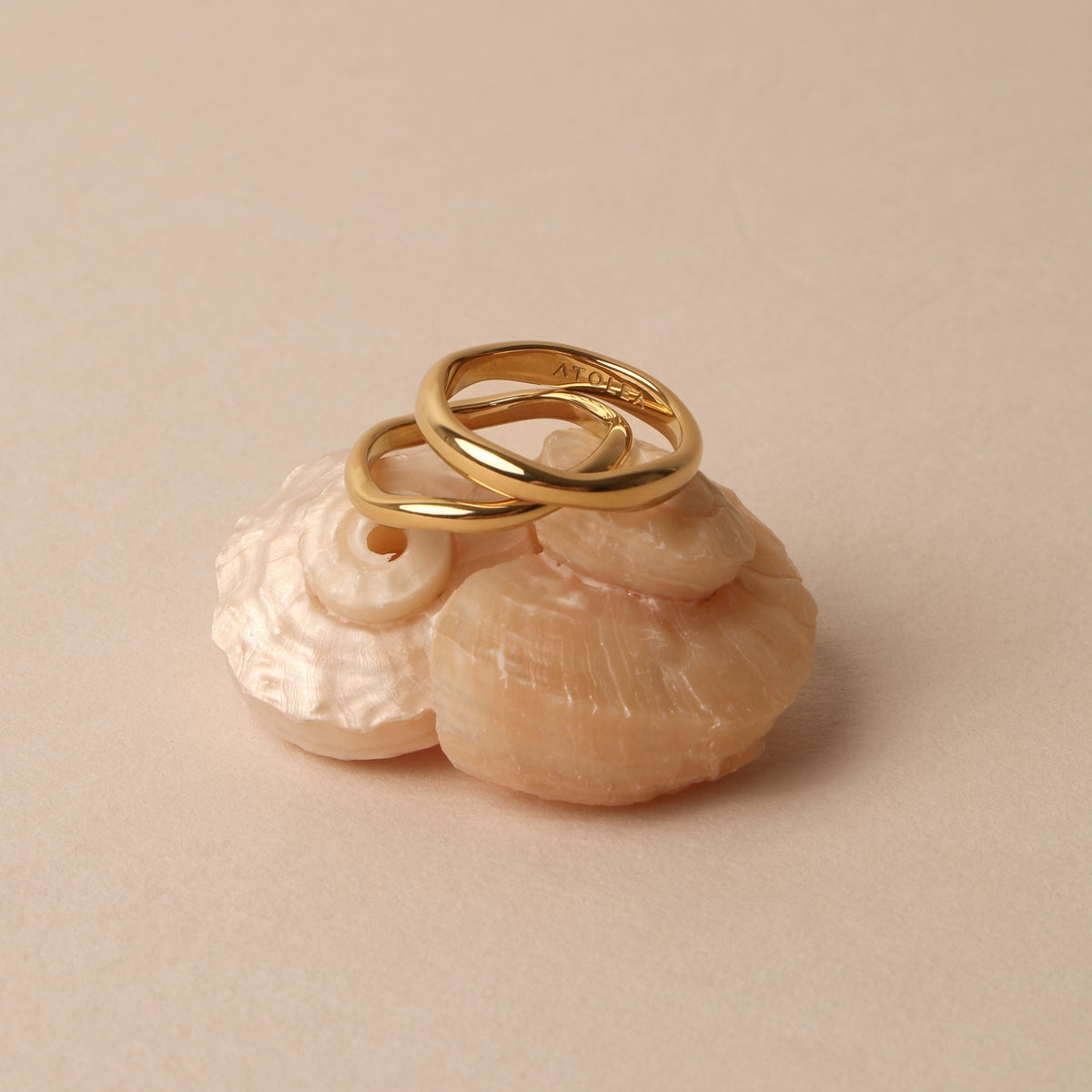 Twin Stacking Ring Set