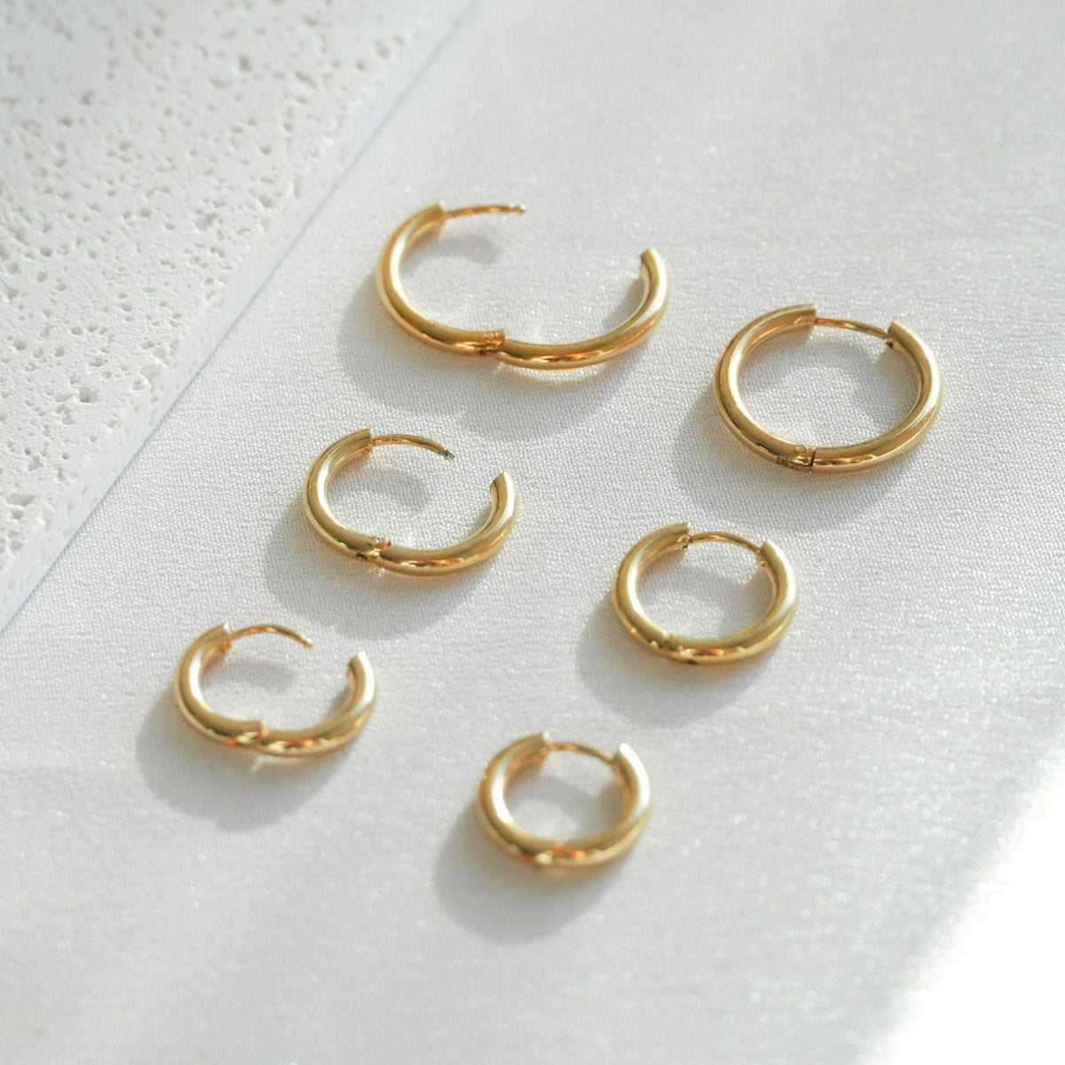 Everyday Polished Hoops