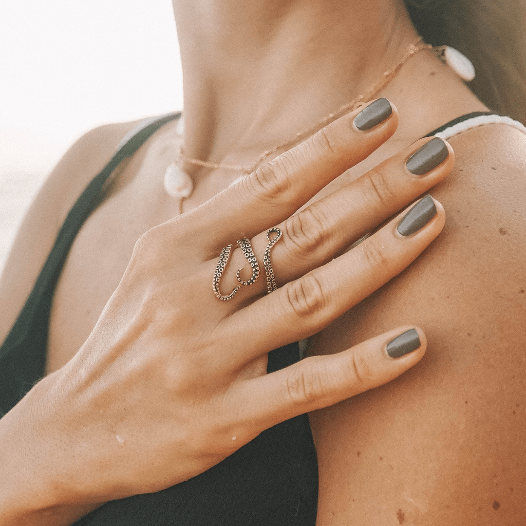 Wrapped Tentacle Ring