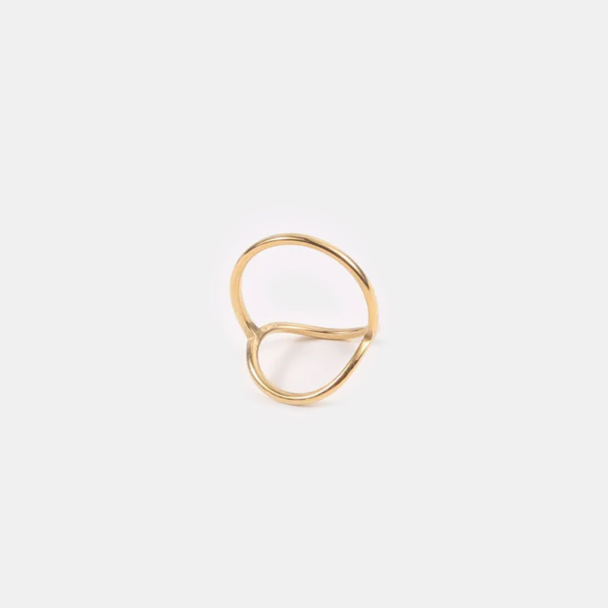 Minimal Oval Dome Ring