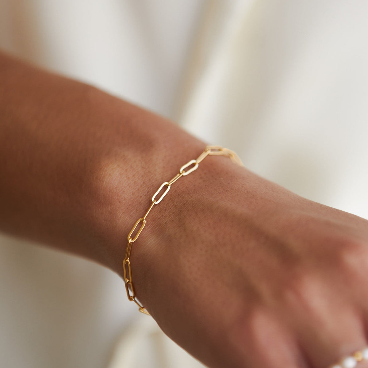 Paperclip Link Bracelet