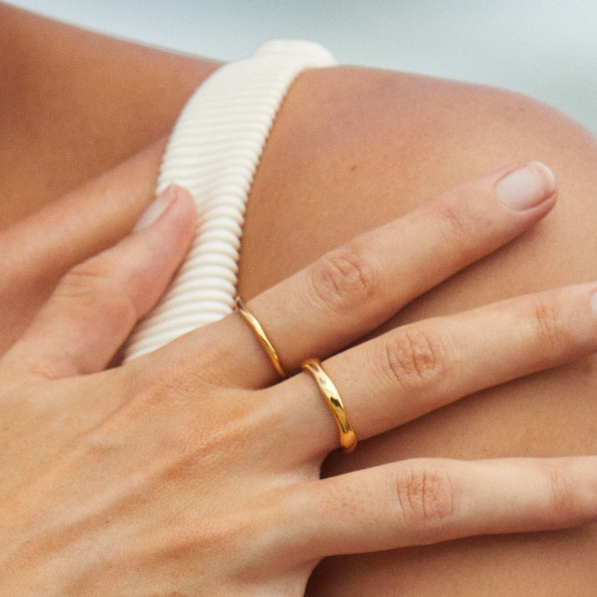 Twin Stacking Ring Set