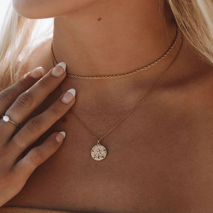 Twisted Rope Chain Choker