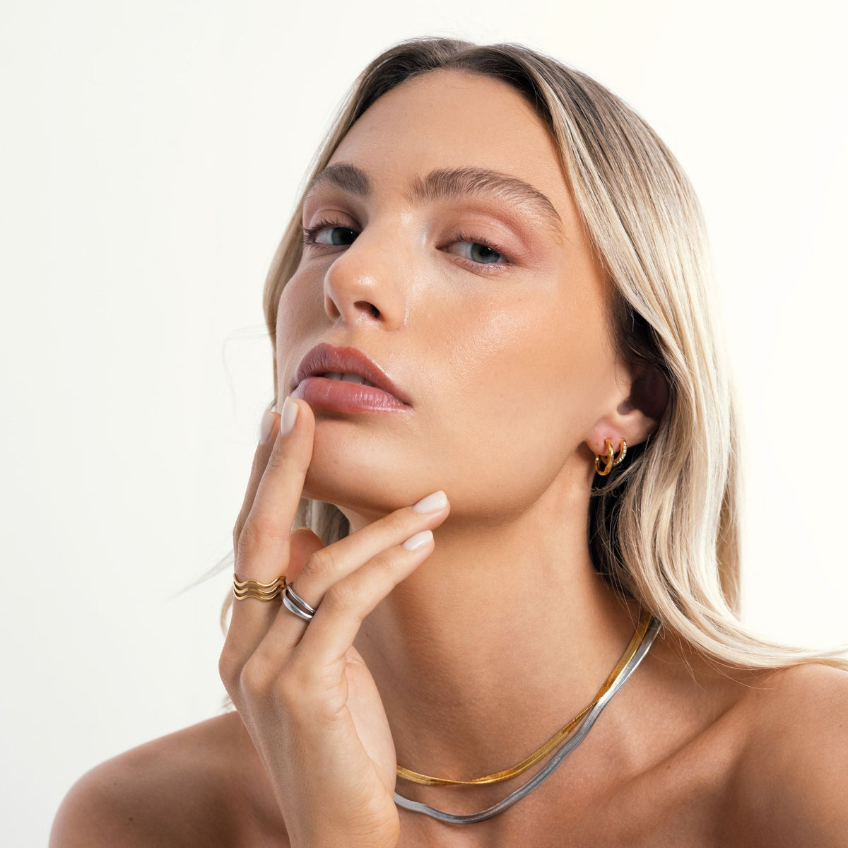 Twin Stacking Ring Set