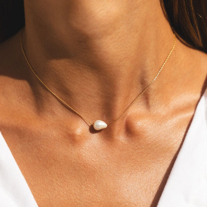 Baroque Pearl Strand Choker