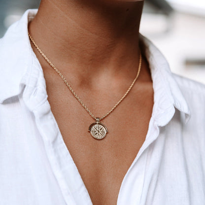 Sunburst Pendant Necklace