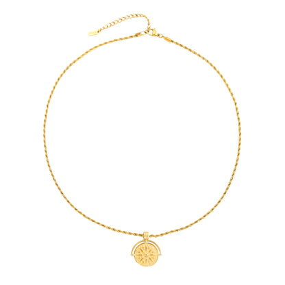 Sunburst Pendant Necklace