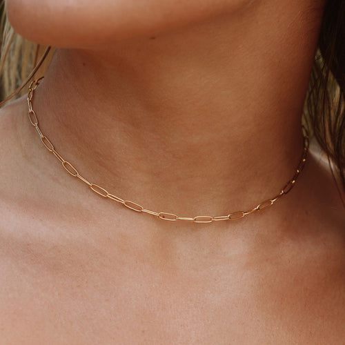 Paperclip Link Choker