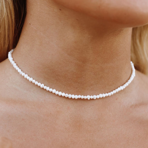 Seed Pearl Choker