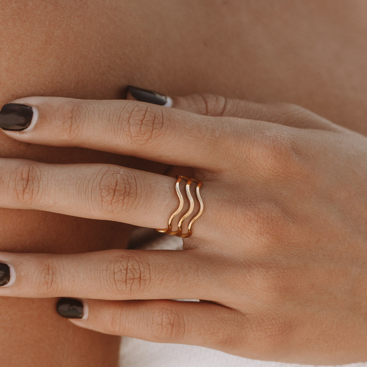 Triple Wave Ring