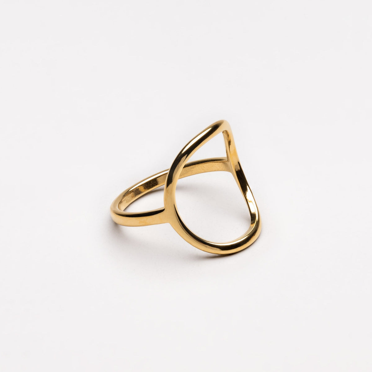 Minimal Oval Dome Ring