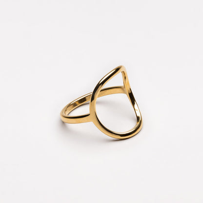 Minimal Oval Dome Ring