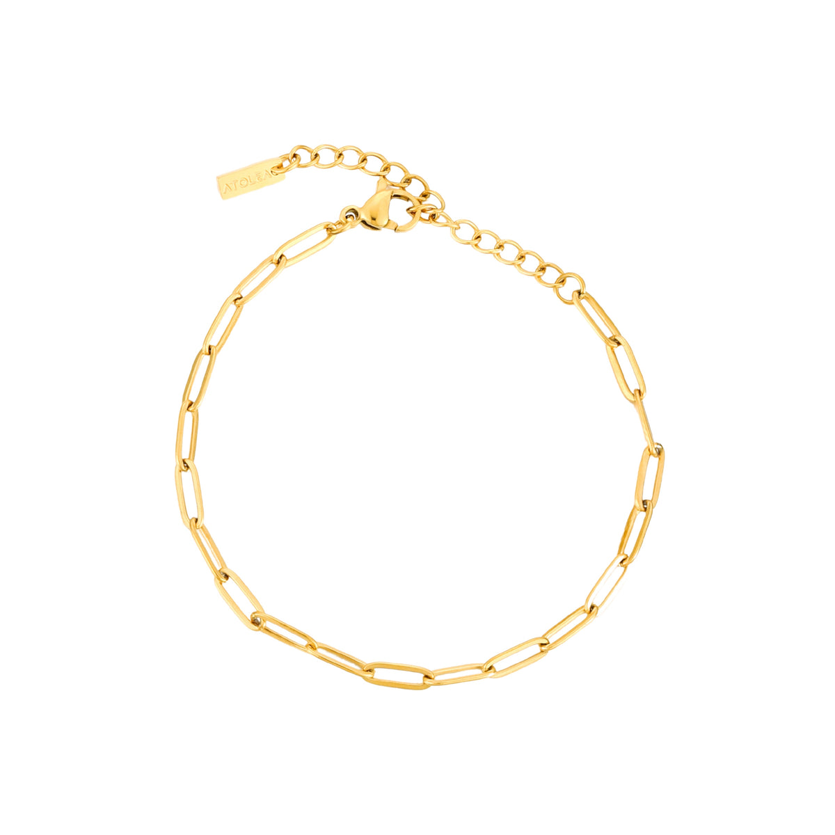 Paperclip Link Bracelet