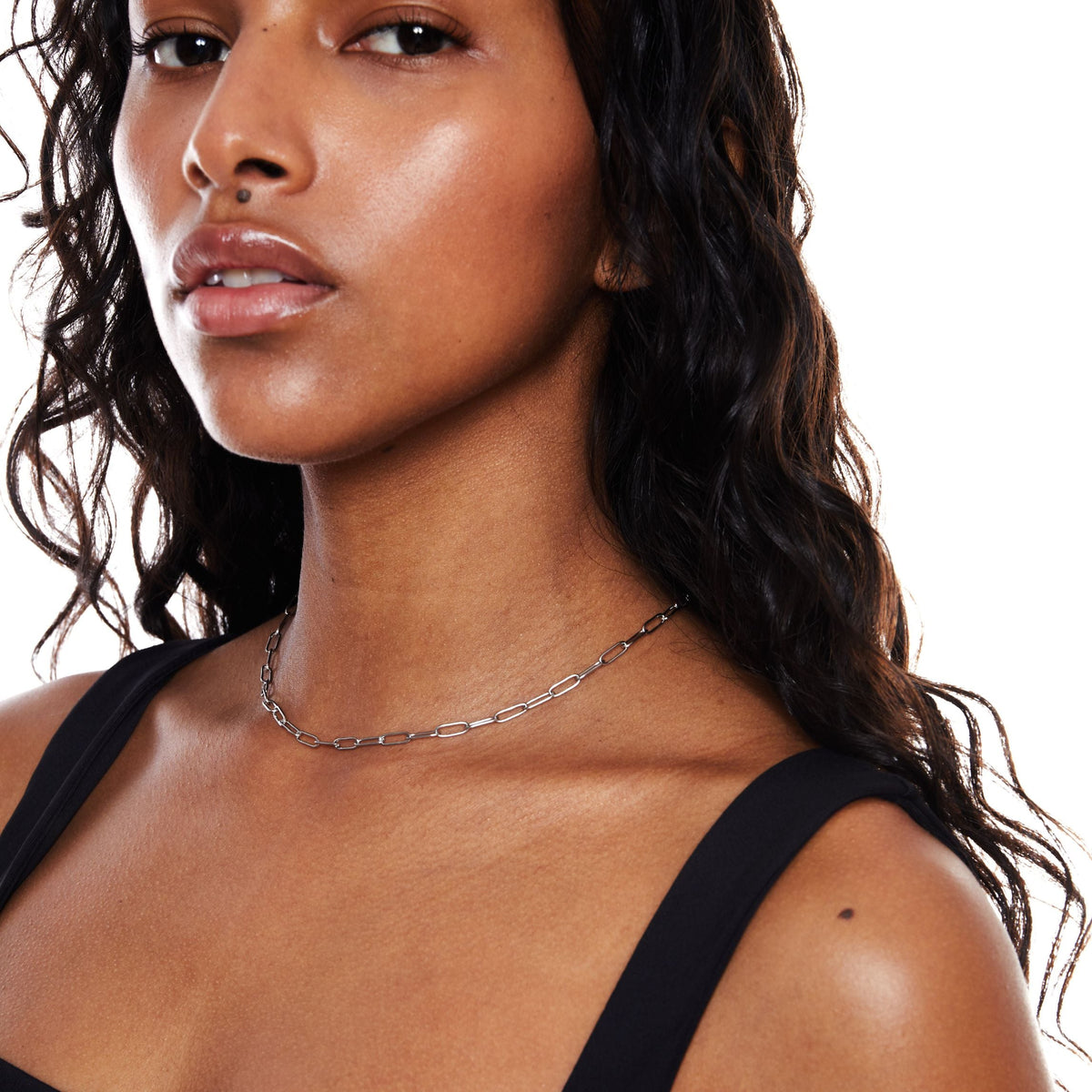 Paperclip Link Choker