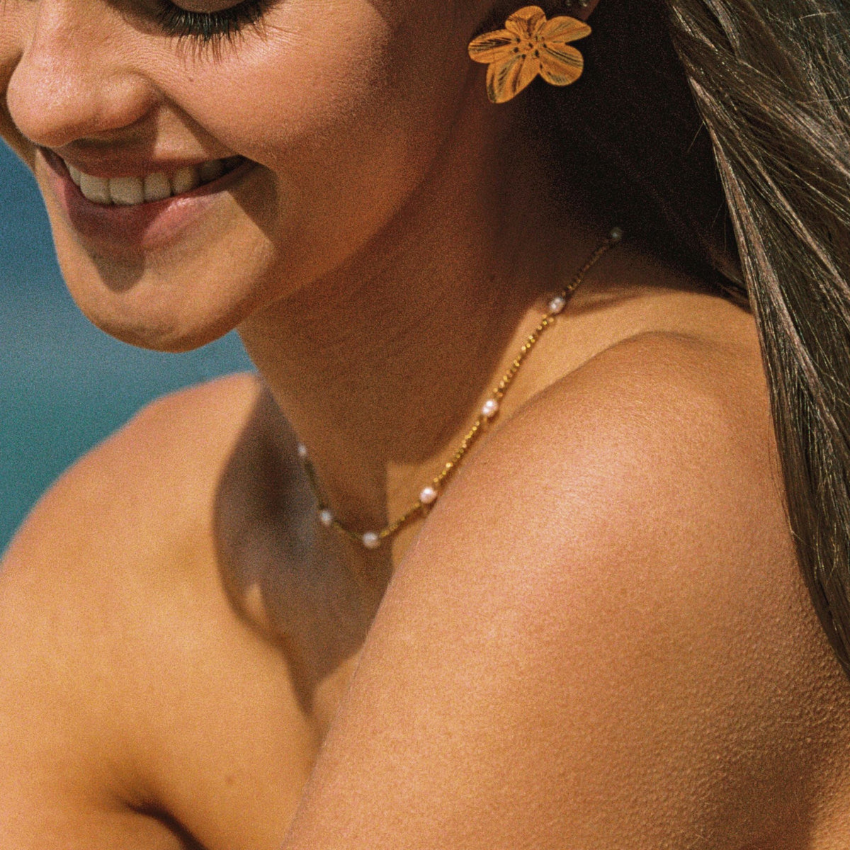 Pearl Station Chain Choker