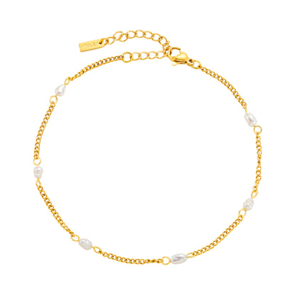 Seaside Pearl Anklet