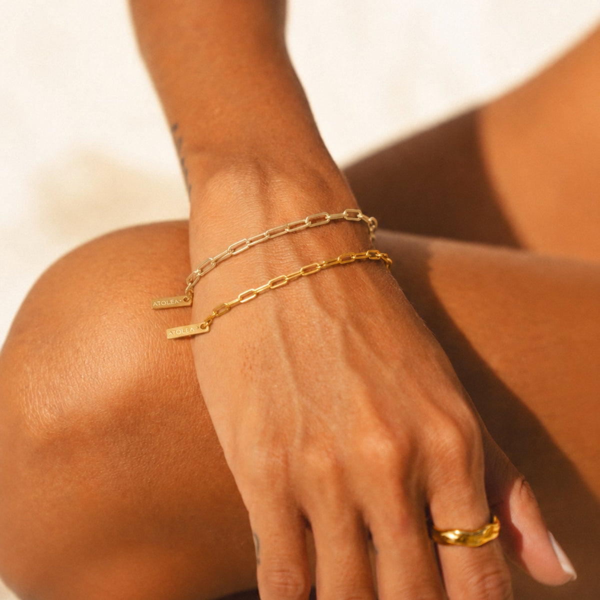 Paperclip Link Bracelet