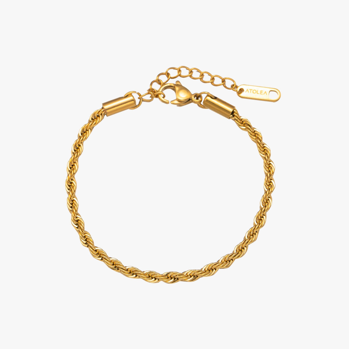 Twisted Rope Chain Anklet